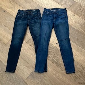 JCREW women’s jeans - toothpick size 24